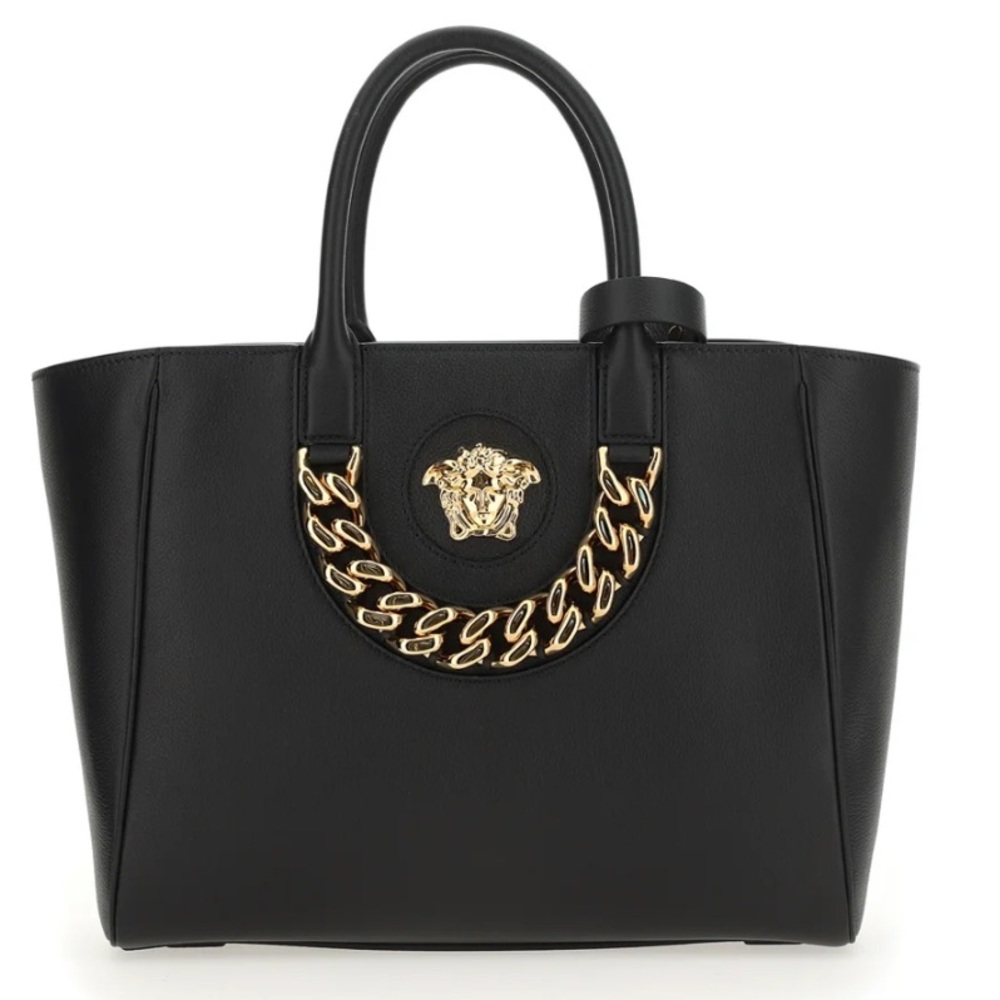 Versace La Medusa Chain-Link Tote Bag